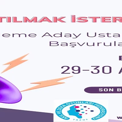 Usta Eğitmen Başvurusu