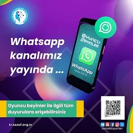 Oyuncu Beyinler Whatsapp Kanalımız Açıldı